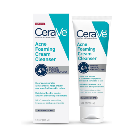 غسول كريم رغوي لعلاج حب الشباب من سيرافي 150مل CeraVe Acne Foaming cream wash 150ml